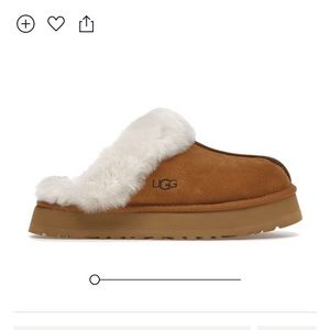 UGG Disquette Platform Slippers